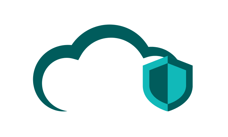 Cloud security illustration
